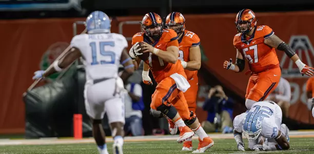 Joe Spencer - Illinois vs. North Carolina - Sept. 10, 2016