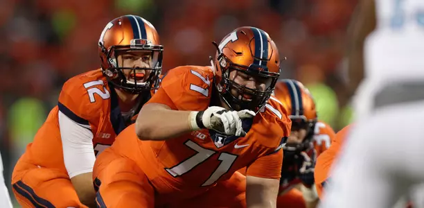 Joe Spencer - Illinois vs. North Carolina - Sept. 10, 2016