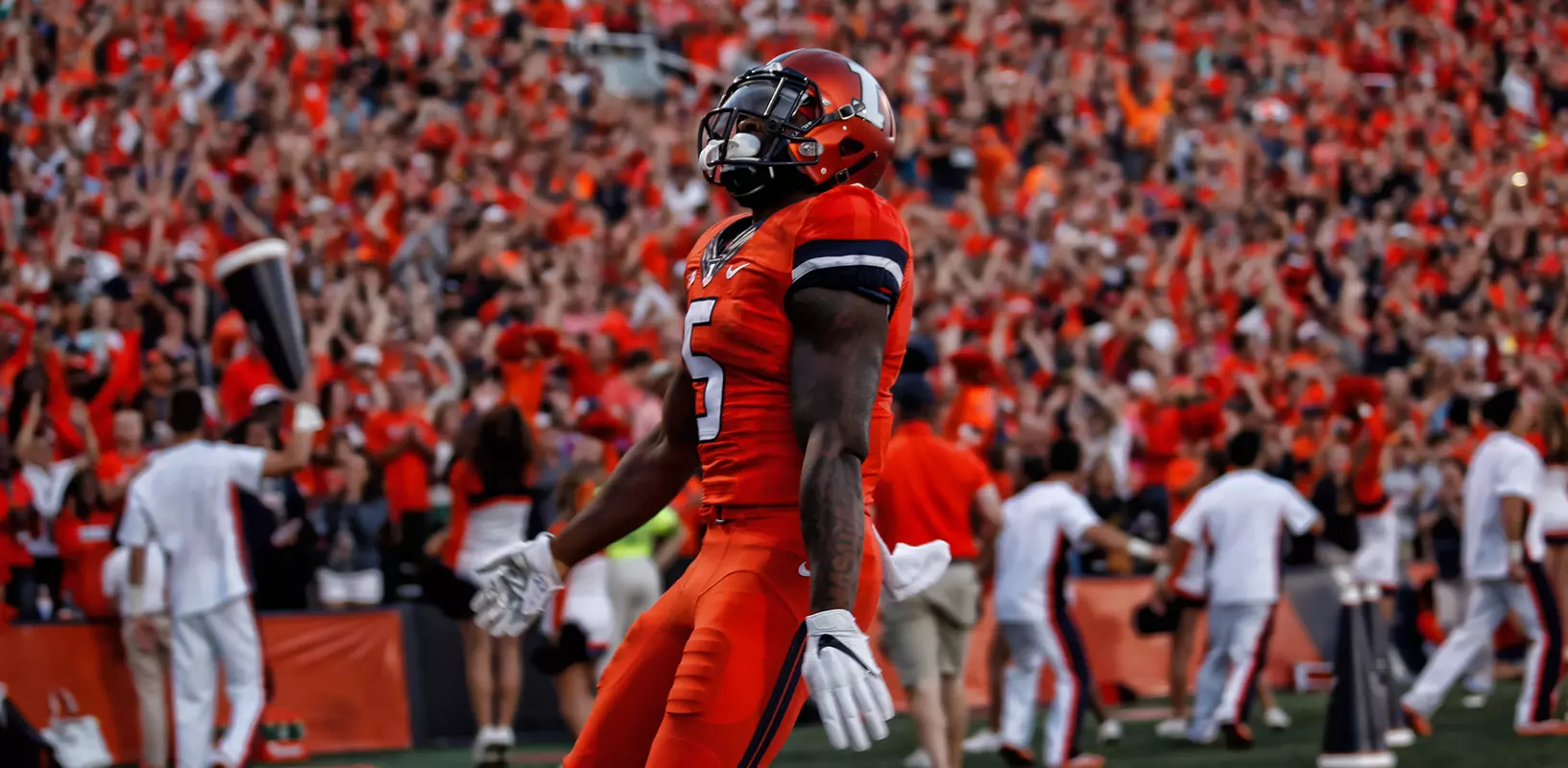 Ke'Shawn Vaughn - Illinois vs. North Carolina - Sept. 10, 2016