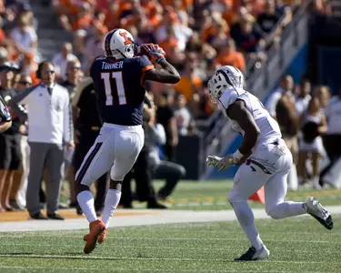 Malik Turner NCAA Football: Western Michigan at Illinois