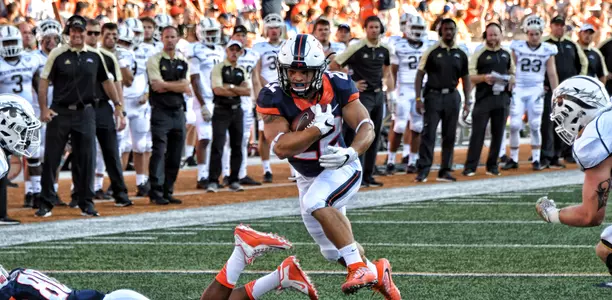 Kendrick Foster - Illinois vs. Western Michigan - Sept. 17, 2016
