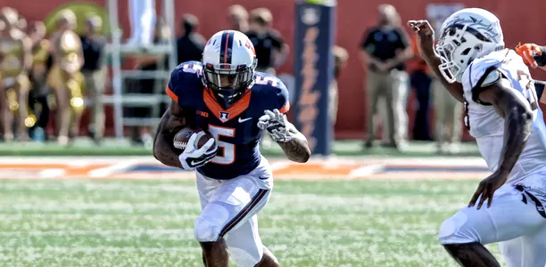 Keshawn Vaughn - Illinois vs. Western Michigan - Sept. 17, 2016