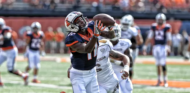 Malik Turner - Illinois vs. Western Michigan - Sept. 17, 2016