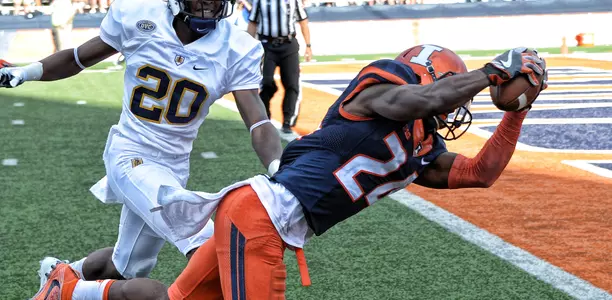 Darius Mosely - Illinois vs. Murray State - Sept. 3, 2016