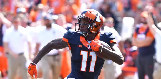 Malik Turner - Illinois vs. Murray State - Sept. 3, 2016