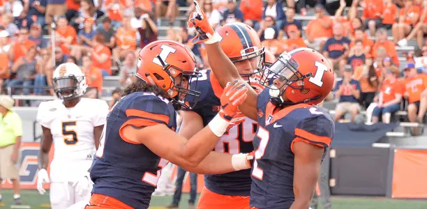 Reggie Corbin - Illinois vs. Murray State - Sept. 3, 2016