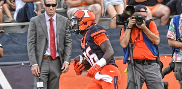Desmond Cain - Illinois vs. Murray State - Sept. 3, 2016