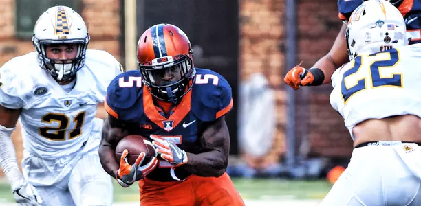 Ke'Shawn Vaughn - Illinois vs. Murray State - Sept. 3, 2016