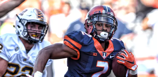Reggie Corbin - Illinois vs. Murray State - Sept. 3, 2016