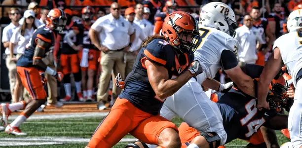 Taylor Barton - Illinois vs. Murray State - Sept. 3, 2016