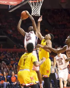 NCAA Basketball: Maryland at Illinois