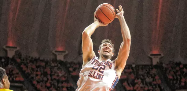 Maverick Morgan - Illinois vs. Maryland - January 14, 2017