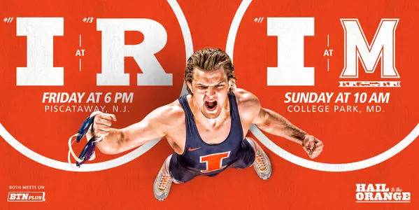 Wrestling Rutgers/Maryland Preview Graphic