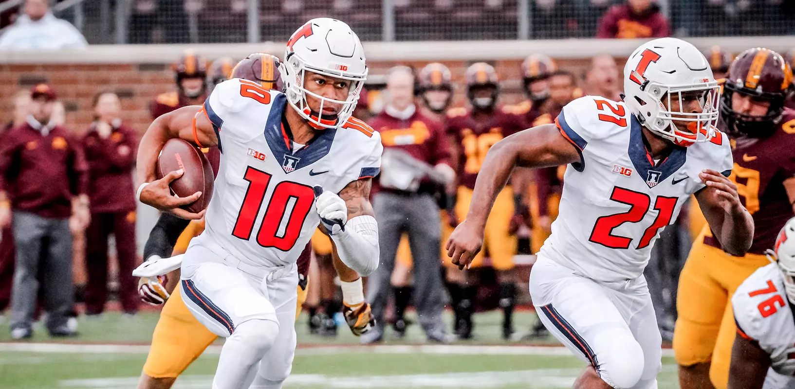 Cam Thomas - Illinois at Minnesota - Oct. 21, 2017