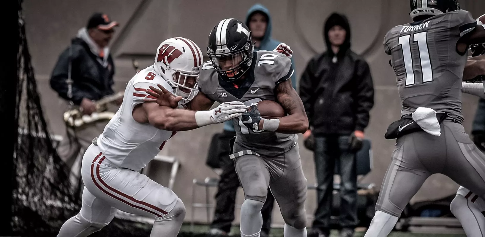 Cam Thomas - Illinois vs Wisconsin - Oct. 28, 2017