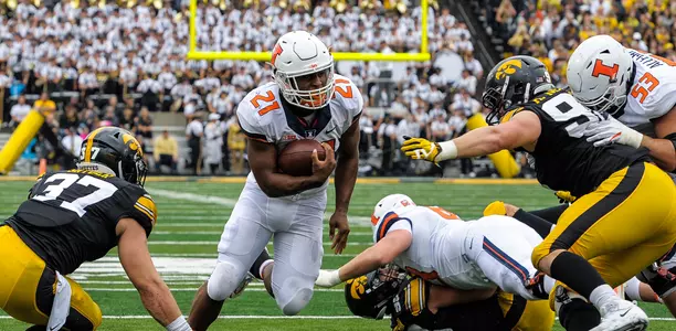 Ra'Von Bonner - Illinois at Iowa - Oct. 7, 2017