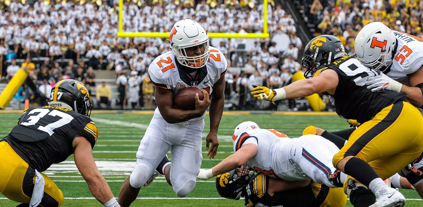 Ra'Von Bonner - Illinois at Iowa - Oct. 7, 2017