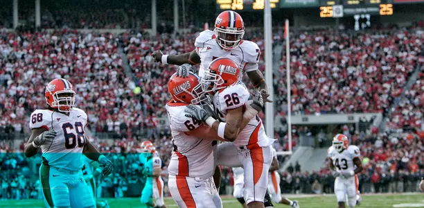 Celebration at No. 1 Ohio State - Nov. 10, 2007