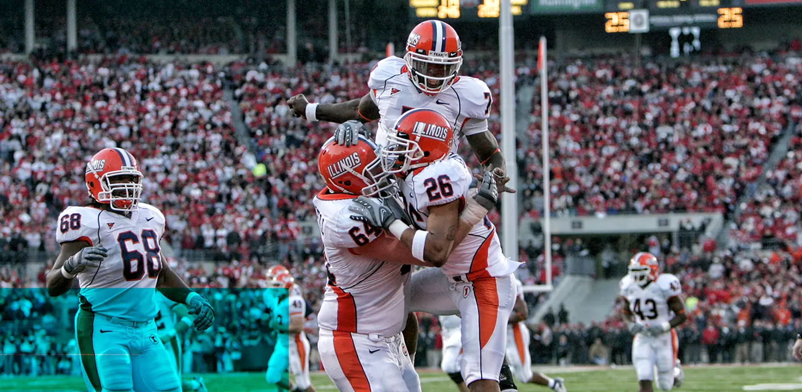 Celebration at No. 1 Ohio State - Nov. 10, 2007