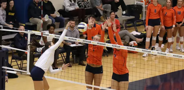 VB - Poulter & Bastianelli Block at Michigan