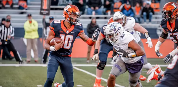 Cam Thomas - Illinois vs. Northwestern - Nov. 25, 2017