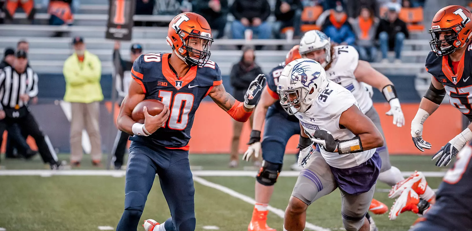 Cam Thomas - Illinois vs. Northwestern - Nov. 25, 2017