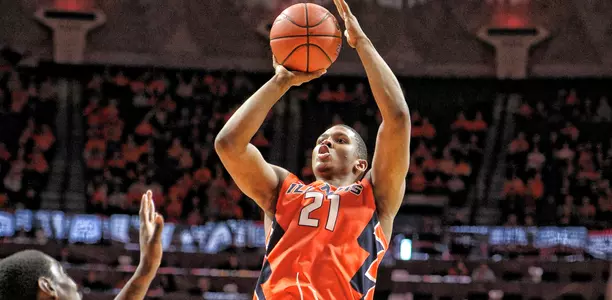 Malcolm Hill - Illinois vs. Penn State - Feb. 11, 2017