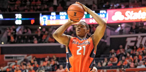 Malcolm Hill - Illinois vs. Penn State - Feb. 11, 2017