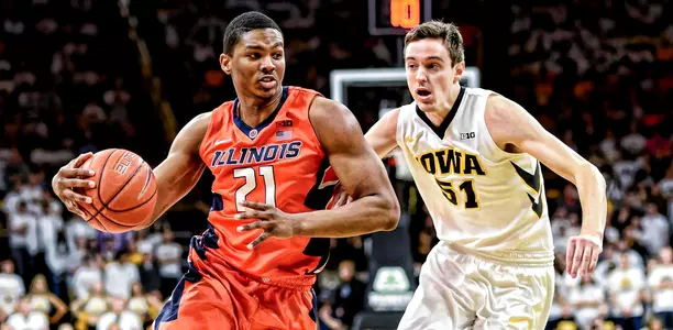 Malcolm Hill at Iowa - Feb. 18, 2017