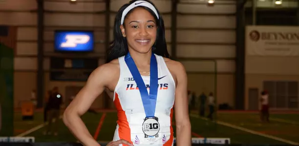 Pedrya Seymour 2017 indoor silver medal