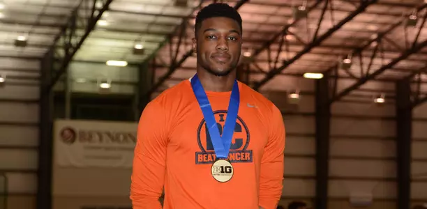Jonathan Wells Big Ten High Jump Champion