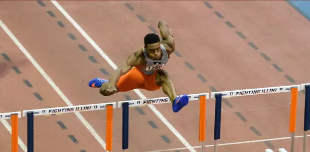 Jonathan Wells Hurdles Illini Classic