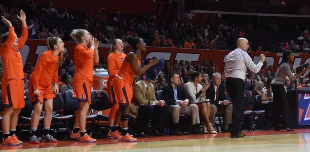 Bench Celebration vs. Purdue