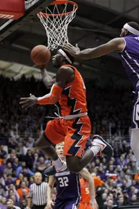 Kipper Nichols NCAA Basketball: Illinois at Northwestern