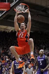 Maverick Morgan NCAA Basketball: Illinois at Northwestern