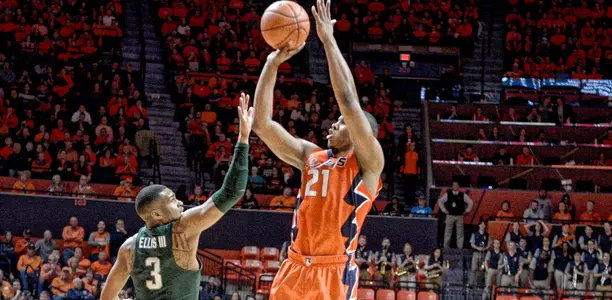 Malcolm Hill vs. Michigan State - March 1, 2017