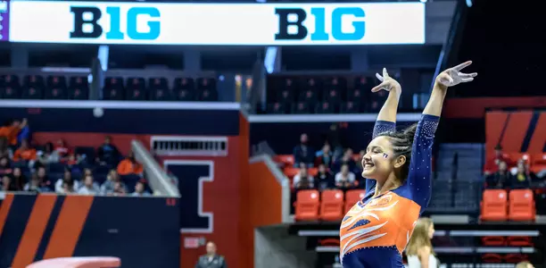 Lizzy LeDuc at B1G Five Meet