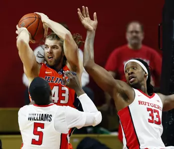 NCAA Basketball: Illinois at Rutgers