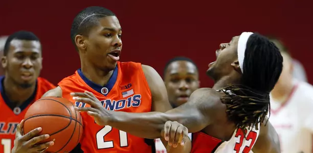 NCAA Basketball: Illinois at Rutgers