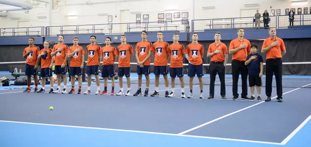 Men's Tennis - National Anthem