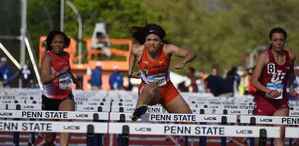 Jayla Stewart Big Ten Championships