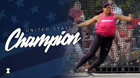 Gia Lewis-Smallwood Discus Champion
