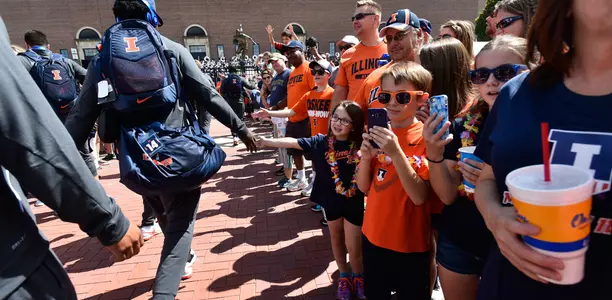 Illini Walk Photo - 2016
