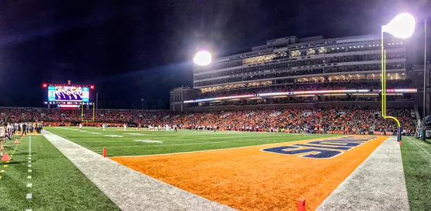Memorial Stadium Night Game - Sept. 9, 2017