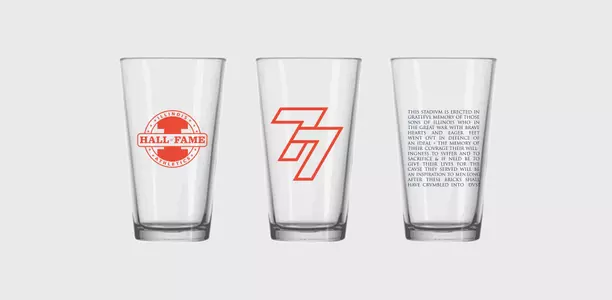Football Pint Glasses