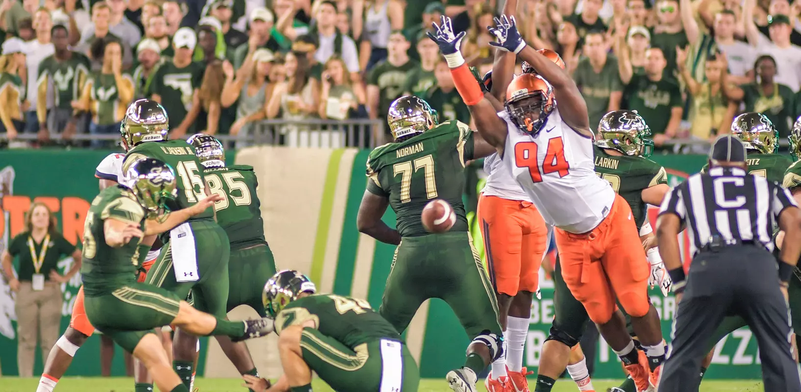 Tito Odenigbo - Illinois vs. USF - Sept. 15, 2017