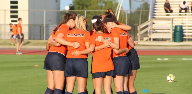 Warm Up huddle