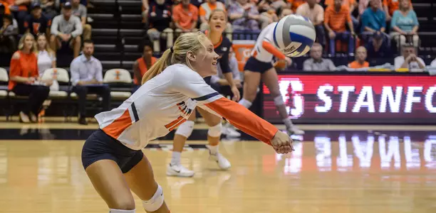 Morgan O'Brien - Illinois Volleyball vs. Stanford - Sept. 8, 2017