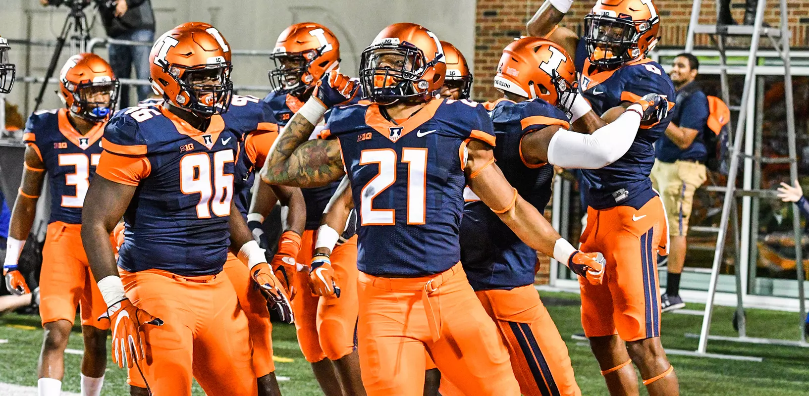 Patrick Nelson - Illinois Football vs. Western Kentucky - Sept. 9, 2017
