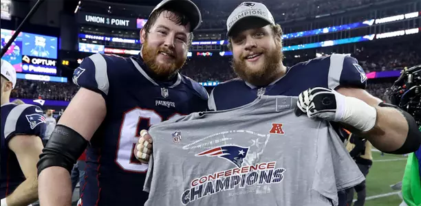 Ted Karras AFC Championship - Jan. 21, 2018